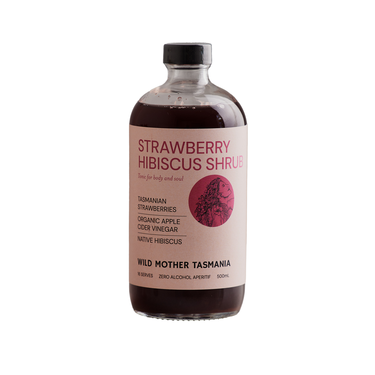 Strawberry and Hibiscus Shrub