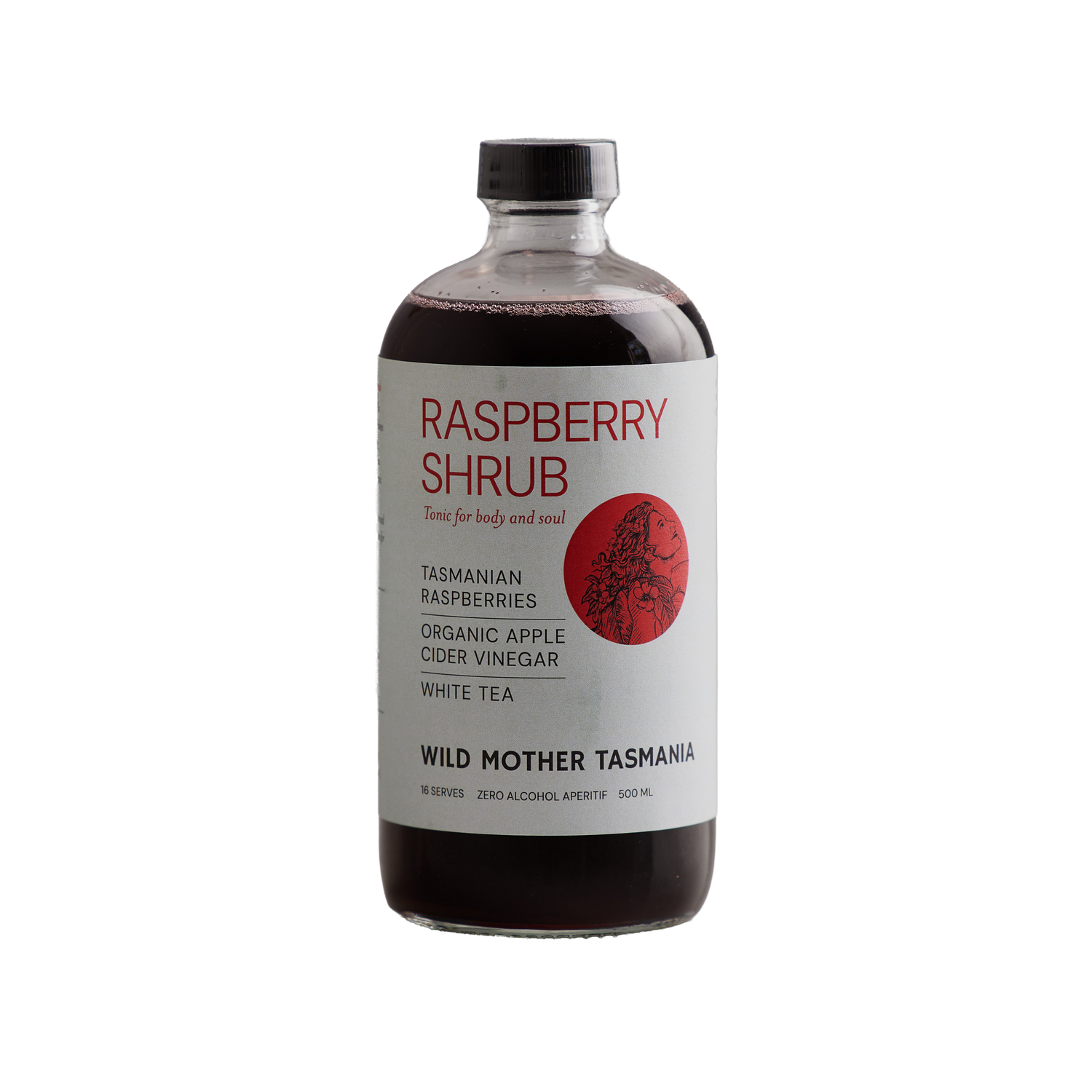 Raspberry and White Tea Shrub