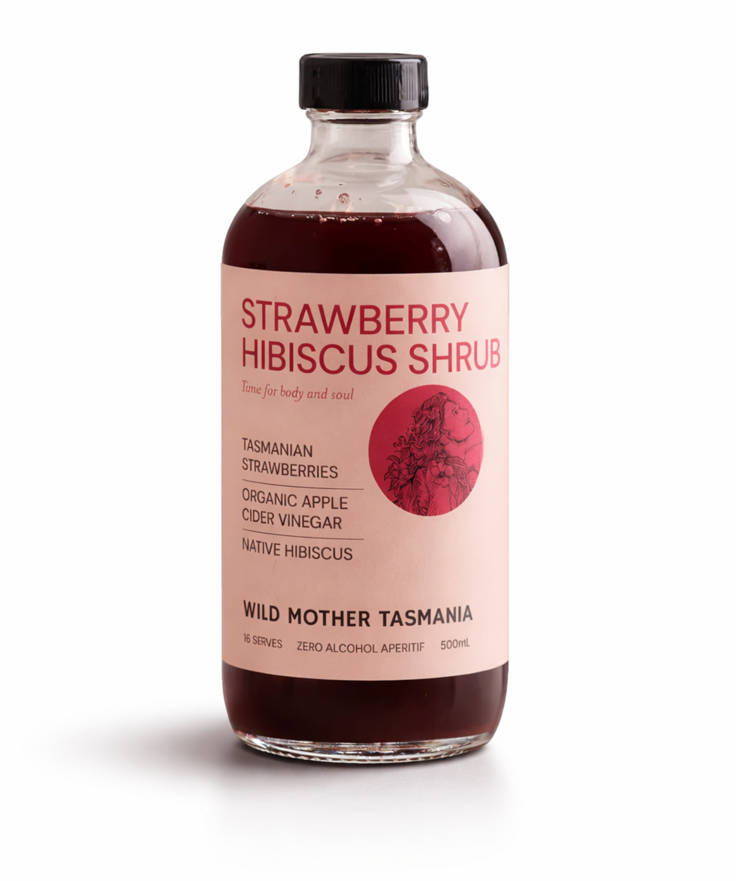 Strawberry and Hibiscus Shrub