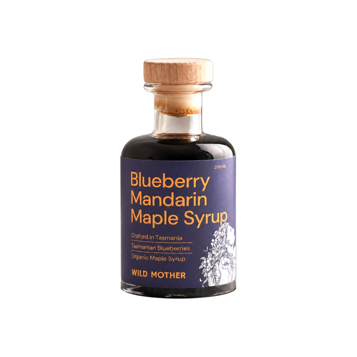 Maple Syrup -Blueberry Mandarin Maple Syrup
